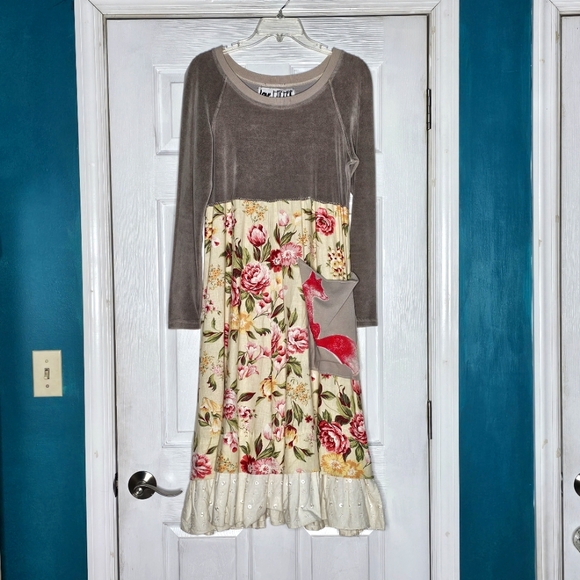 Handmade Upcycled CottageCore Dress Small-Medium - Picture 11 of 15